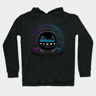 Astronaut music headphones Hoodie